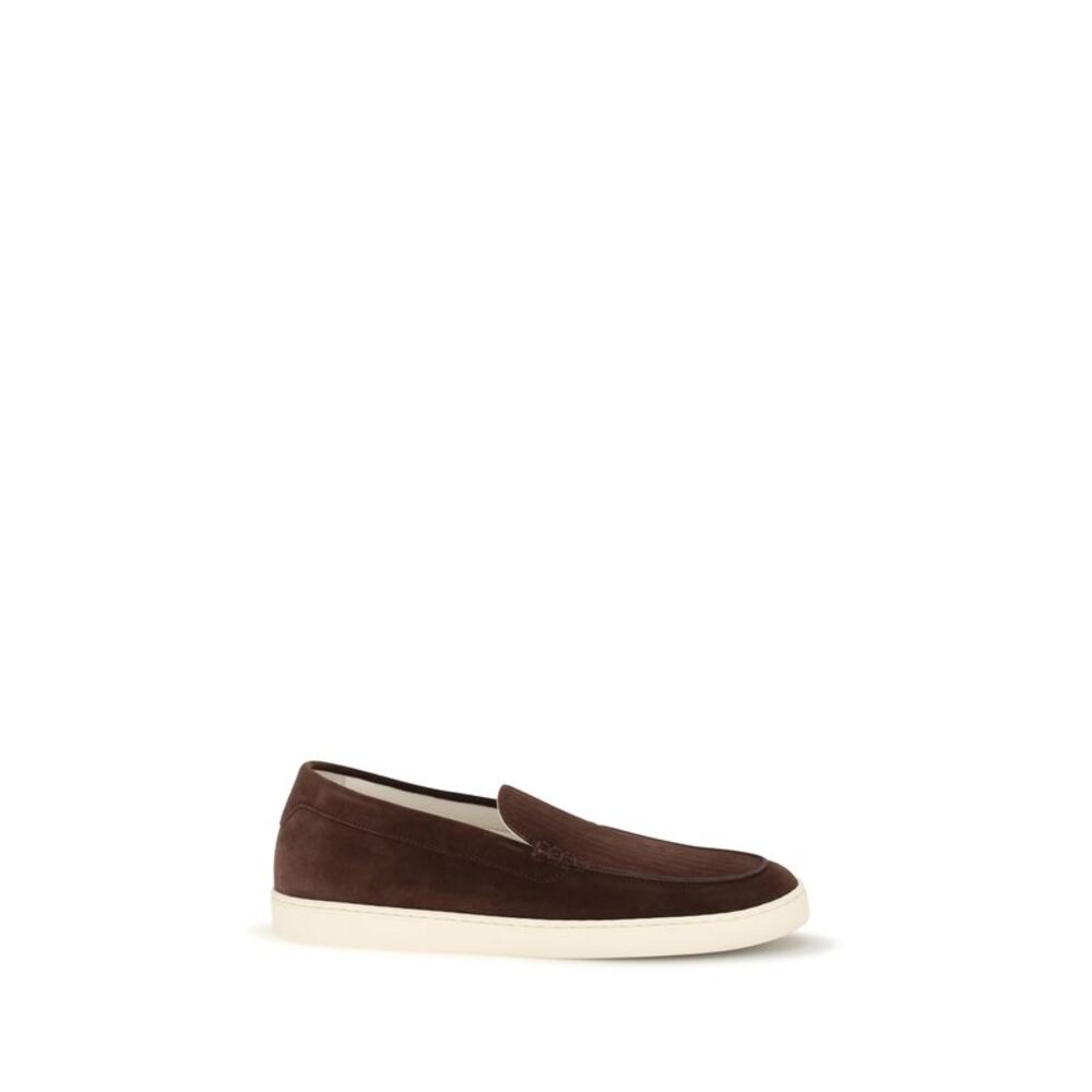 Brunello Cucinelli Men Suede Loafers